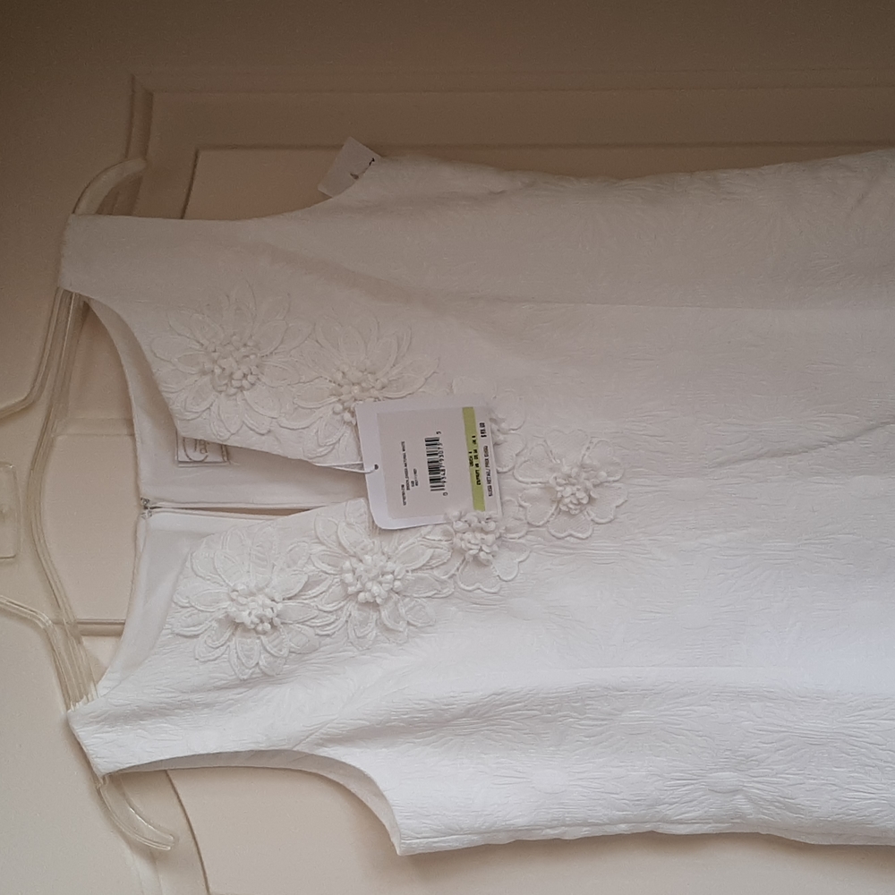 White dress.